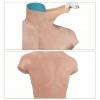 XRSMOU Realistic Silicone Muscle Chest, Male Chest and Abdominal Muscle Silicone Tights, Artificial Fake Muscle (Brass Medium Size) view 3