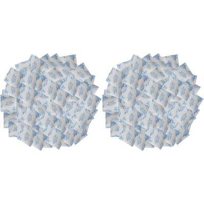2g Silica Gel Sachets | 60 Desiccant Bags | Helps to Stop Damp, Mould, Mildew and Condensation (Pack of 2)