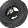 1 Pair of 7 Inch Wheelchair Wheel Replacement, 72 Wheelchair Front Wheels, Polyurethane Solid Wheels, Bearing 8mm (5/16"), Wheelchair Accessories view 4