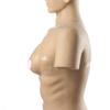 XRSMOU Silicone Breast Prosthesis, Fake Breast Enlargement,for Transgender, Crossdresser, Small Breast Role Play (Brown 4XL) view 2