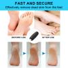 10 Pcs Pedi Replacement Rollers, Extra Coarse Refill Rollers for Scholl Velvet Smooth, Foot File Replacement Roller for Hard Skin Remover view 3