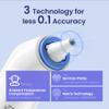 Highly Accurate Ear Thermometer, Digital Ear Thermometer for Kids and Adults, Memory Recall, Fever Alarm and 21 Disposable Probe Covers (LCD-White) view 3