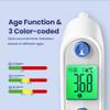 Highly Accurate Ear Thermometer, Digital Ear Thermometer for Kids and Adults, Memory Recall, Fever Alarm and 21 Disposable Probe Covers (LCD-White) view 4