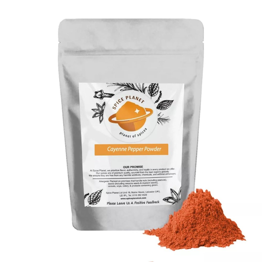Cayenne Pepper Powder | Ground A Grade Premium Quality by Spice Planet 25g-1.9kg (1900, Grams)