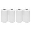 4 Rolls X White Kitchen Roll 200 Sheets Each Roll Embossed Centerfeed Paper Towel Super Absorbent 2-Ply Kitchen Paper Roll for Cleaning and Wiping Double Layer Paper Towels for Home, Office, Kitchen view 1