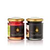 Caravella Fine Food - Italian tasting/Gift set - Acacia honey with Chili 250 gr, Acacia honey with Licorice 250 gr - 100% italian, raw, pure honey - Caravella Gourmet Collection view 2