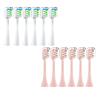 WENH 12PCS Replacement Brush Heads for X3/X3U/X5 Sonic Electric Toothbrush Heads Vacuum Soft Cleaning Bristle Nozzles(6White6Pink) view 1