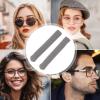 Jubepk Ear Cushions for Eyeglasses - Glasses Ear Pads Comfort Cushions | Elastic Eyeglass Arm Pads Anti-Slip, Comfort Cushions, Soft Temple Tips Sleeve, Eyewear Accessories view 3