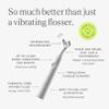SLATE Electric Flosser | Luxury Dental Flosser for Teeth w/ 3 Speeds - Dentist Invented | Reusable Non-Toxic Floss, Tongue Scraper & Gum Care view 3