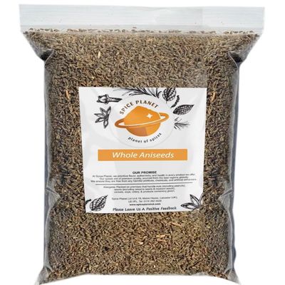 Aniseed | Anise Seed Green Whole Premium Quality Spice Planet Free UK P&P 25g - 1.9kg (200, Grams)