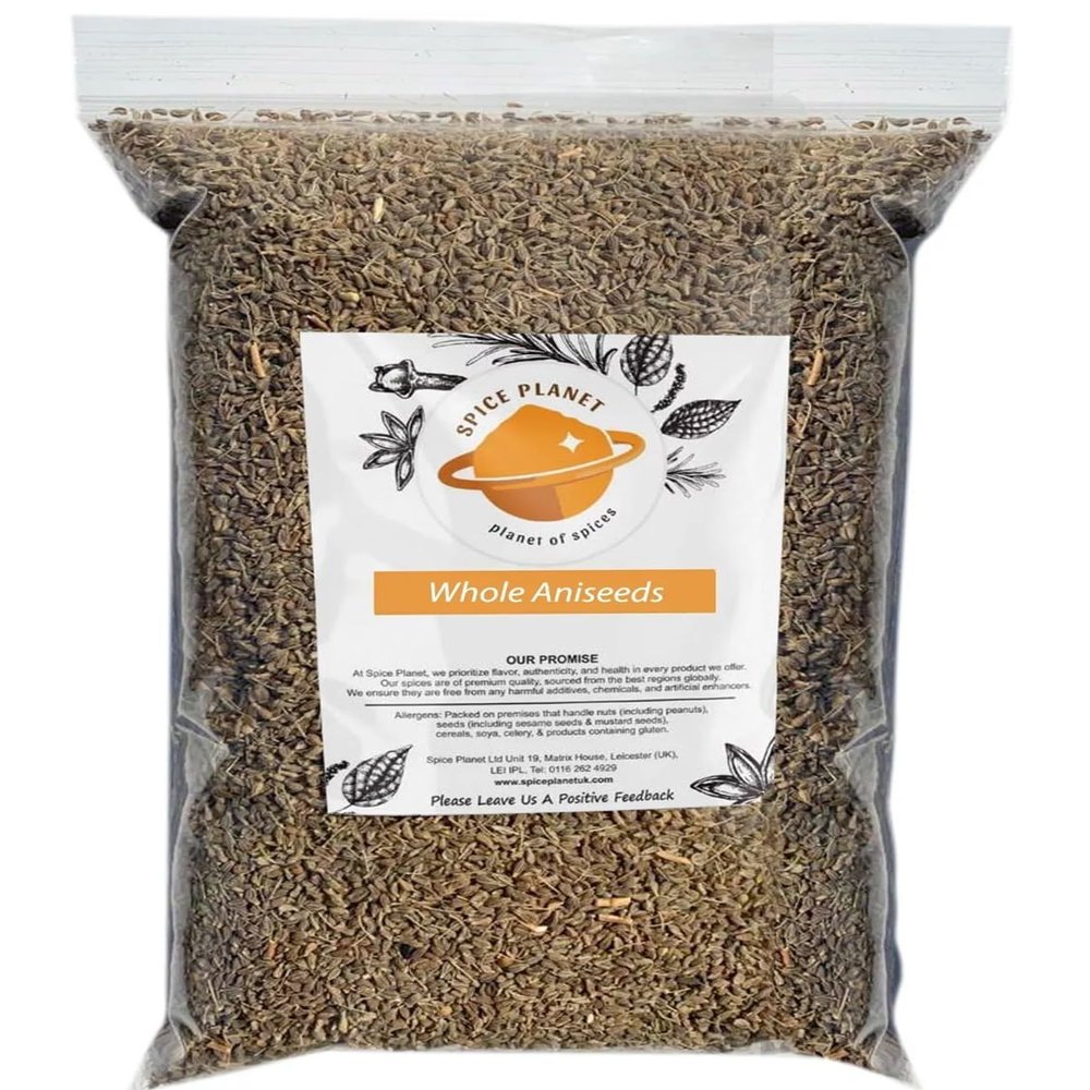 Aniseed | Anise Seed Green Whole Premium Quality Spice Planet Free UK P&P 25g - 1.9kg (200, Grams)