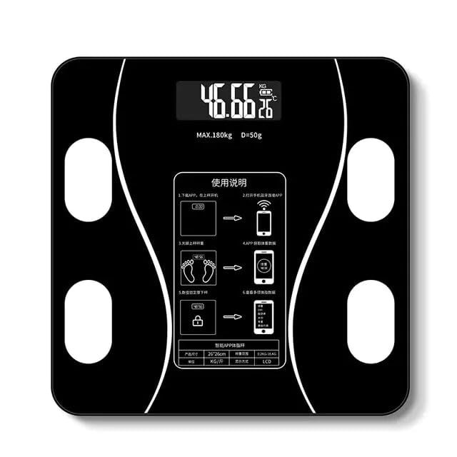 Digital Body Weight Scale Pink