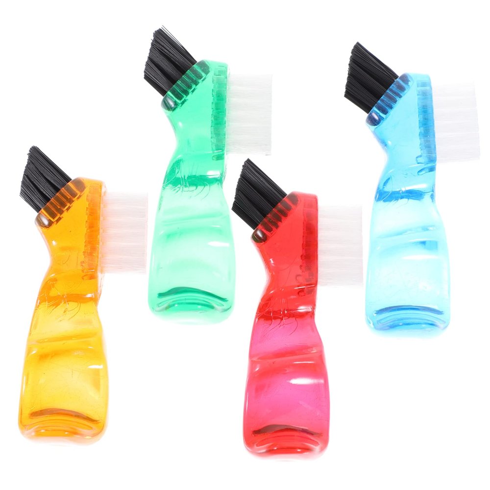 Hoement 12pcs Denture Brush Toothbrush Double-Head Cleaning Personal Small for Oral Care Creative Multi Functional Mini Denture Cleaner at Home