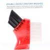 Hoement 12pcs Denture Brush Toothbrush Double-Head Cleaning Personal Small for Oral Care Creative Multi Functional Mini Denture Cleaner at Home view 2