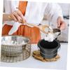 Beatifufu 2pcs Wax Heater Inner Pot Aluminum Non-stick for Hair Removal Simple Melting Bowl for Waxing Machine Use as Waxing Pot in Salon Random Color view 2