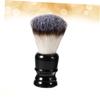 Beatifufu 2pcs Whisker Brush Resin Handle Nylon Bristles for Men Beard Cleaning and Styling for Daily Grooming Routine view 4