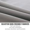 LDLCYCN Waterproof Massage Table Sheet with Face Hole Oilproof Massage Spa Bed Linens Thin Beauty Salon Massage Table Protective Cover Lace for Beauty Spa Washable Cooling,Dark Gray,200 * 80(N) view 3