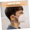 Healvian 15pcs Silicone Ear Saver Hanging Cover Flexible Ear Hook for Comfortable Wearing During Travel Daily Use Convenient Lobe Support view 3
