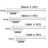 12 Pcs Straw Brushes, Straw Cleaning Brush, Small Cleaning Bottle Brush Set, Stainless Steel Straw Brushes, Reusable Straw Cleaner Brush, for Bottle Glasses Straw Cleaning view 2