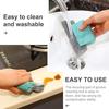 Window Groove Cleaning Brush, Magic Window Cleaning Brush, Window Groove Cleaning Tool, Window Groove Cleaner, for Tile Lines, Shutter, Car Vents, Keyboard (Gray) view 2