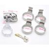 Chastity Belt Chastity Belt Extreme 3D Hollow Design, Comfortable Fixing Ring Made of Resin Material, Invisible Lock, SM Fetish Toy(52mm) view 4