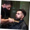 Healeved 3pcs Retro Oil Head Brush Supple Bristles Beard Brush and Mustache for Barber Use Suitable for Salon and Home Male Care view 4