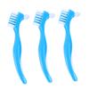 Hoement 6pcs Toothbrush Double Sided Brush Head for False Teeth Cleaning Non-Slip Handle Care Brush for Home Use view 1