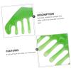 Healvian 4pcs Scraping Comb Massage Comb Scalp Massager Guasha Board Scraping Board for Scalp Care and Relaxation view 2