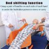 Patient Transfer Sheet, Patient Transfer Bed Pad with 8 Handles, 39''X 28'' and 150 Kg Load Capacity, Waterproof Oxford and Soft User Friendly Fabric, for Lifting Bedridden, Elderly, Disabled view 4
