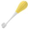 ORFOFE Boys and Girls Manual Toothbrush Fine Bristles Ergonomic Design Yellow Creative Toddler Toothbrush for 2-5 Years Old Children view 1
