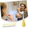 ORFOFE Boys and Girls Manual Toothbrush Fine Bristles Ergonomic Design Yellow Creative Toddler Toothbrush for 2-5 Years Old Children view 2