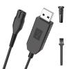 for Philips One Blade Charger Cable, 4.3V USB Shaver Charger Cable Compatible with Philips Norelco Raz, for Oneblade QP2520, QP2620, MG3720, MG3730, MG5730, BT3206, MG3710, MG5720, BT3208 view 1