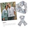 Adult Bib 2pcs Adult Scarf Bib Portable Clothing Cotton Reusable Food Bib/434 view 4