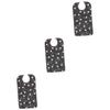 3pcs Adult Bib Food Bib for Adult Patient Bibs Adult Costumes Adult Accessory House Dresses for Elderly Bibs Adult Size Bibs Large Bibs Polyester Washable Miss Protective Case/587 view 1