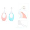Hoement 2pcs Toothbrush Cozy Bristles Soft Toothbrush for Boy Girl Boys and Girls Oral Care Use at Home Travel view 2