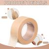 4 Rolls Micropore Paper Tape, 1.25cm Wide Tan Microporous Tape Flexible Skin Tape Micropore Fabric Tape Breathable Self Adhesive Hypoallergenic Tape Bandage for Sensitive Skin view 3