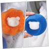 COLLBATH 6pcs Laundry Balls Sponge Washing Balls Hair Remover Lint Catcher Pet Hair Removal Reusable Space-saving Cold Water for Clothing view 3