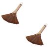 Anneome 2pcs Sofa Bed Cleaning Broom Hand Held Broom Dust Removing Unique Appearance view 1
