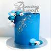 JeVenis Disco Ball Cake Topper Dancing Queen Cake Topper 80s Cake Decorations Silver Cake Balls Silver Cake Decorations Disco Ball Cake Toppers view 4