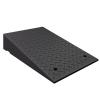 10.2'' Rise Rubber Threshold Ramp for Doorway Loading Docks and Sidewalks Heavy Duty Portable Wheelchair Ramp with Industry Curb Design (Height 15cm/5.9inch) view 1