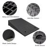 10.2'' Rise Rubber Threshold Ramp for Doorway Loading Docks and Sidewalks Heavy Duty Portable Wheelchair Ramp with Industry Curb Design (Height 15cm/5.9inch) view 4