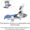 LHQYA Wrist Finger Orthosis, Wrist Rehabilitation Device, Adjustable Angle 90Design/5-Finger Separation, for Upper Limb Hemiplegia Exercise view 2