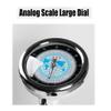 Analog Body Weight Scale with Height Bar, Adjustable Aluminum - Ideal for Medical Centers and Gyms - Mechanical Scale for Accurate Measurements view 3