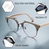 10 Pairs Adhesive Eyeglasses Nose Grips Adhesive Silicone Anti-Slip Nose Pads Relieve Pressure Soft Foam Nose Pads for Eyeglass and Sunglasses Clear view 3
