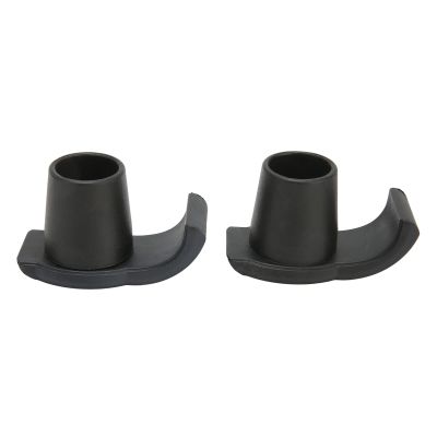 1 Pair Walker Ski Glides,33Mm Outer Diameter Universal Walker Ski Caps Tool Rubber Safety Moving Prevent Slip Coaster Skis for Walking Cane Seniors