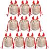 DVERFSWEV-GH 2Pcs Delightful Goody BagsCute Tidy And Practical Candy Treat BagsDelightful Candy Bags For Every Occasion(2Pcs-Red) view 3