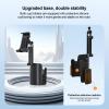 Car Cup Phone Holder,2-in-1 Rotatable Car Phone Holders - Easy To Install Fast Swivel 360 Rotatable, Adjustable Base Low Profile Fits All Cell Phone view 4