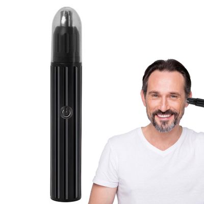 Rechargeable Ear and Nose Hair Trimmer - Nose Clippers for Men - Mens Ear and Nose Hair Trimmer, Wet Dry Edge for Easy Cleansing