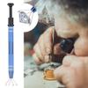 4-Prong Jewelry Tweezers -Proof Grabs Beads Stones for Watch Repair Tools Metal view 3