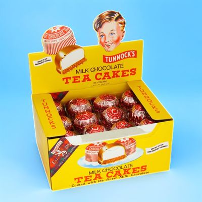 (1 Box) Tunnock's Milk Chocolate Tea Cakes (36 x 24g)